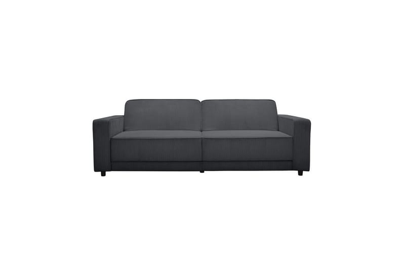 Bäddsoffa Allie Antracit, Cordoroy, 81x225x91 cm - Antracit, Cordoroy, 81x225x91 cm - Möbler - Soffa - Bäddsoffa