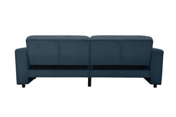 Bäddsoffa Allie Blå, Cordoroy, 81x225x91 cm - Blå, Cordoroy, 81x225x91 cm - Möbler - Soffa - Bäddsoffa