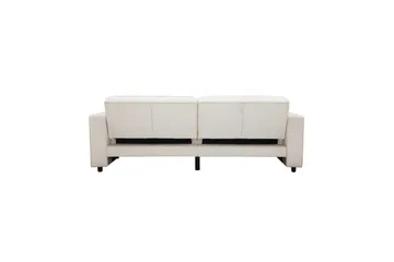 Bäddsoffa Allie Kräm, Sammet, 81x225x91 cm - Kräm, Sammet, 81x225x91 cm - Möbler - Soffa - Bäddsoffa