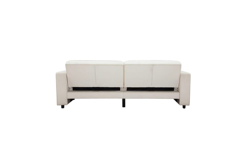 Bäddsoffa Allie Kräm, Sammet, 81x225x91 cm - Kräm, Sammet, 81x225x91 cm - Möbler - Soffa - Bäddsoffa