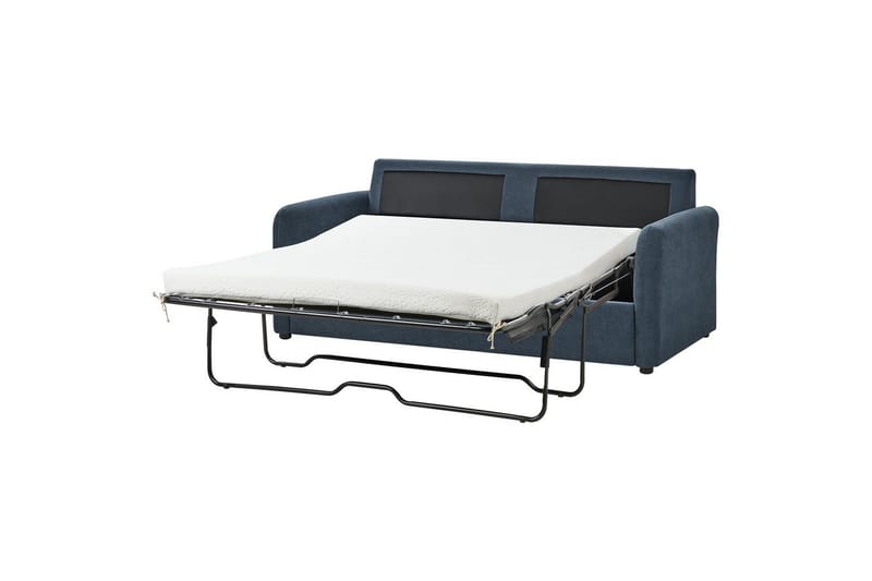 Bäddsoffa Bennas Blå, Svart - Blå, Svart - Möbler - Soffa - Soffgrupp