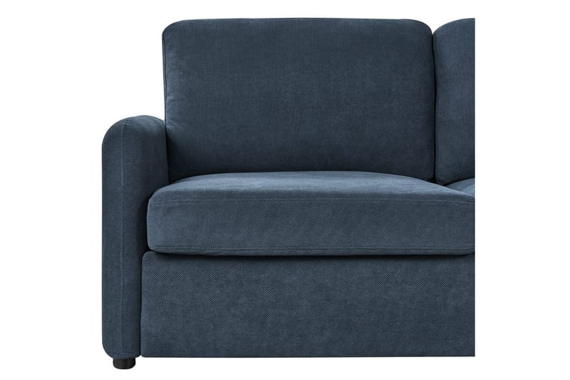 Bäddsoffa Bennas Blå, Svart - Blå, Svart - Möbler - Soffa - Soffgrupp