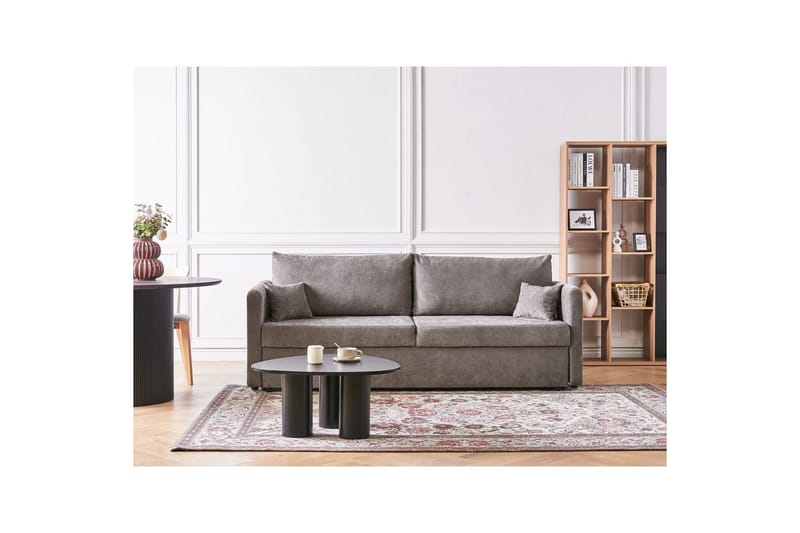 Bäddsoffa Bleik Brun, Svart - Brun, Svart - Möbler - Soffa - Soffgrupp