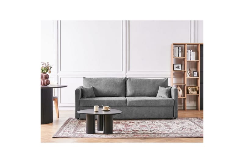 Bäddsoffa Bleik Grå, svart - Grå, svart - Möbler - Soffa - Soffgrupp