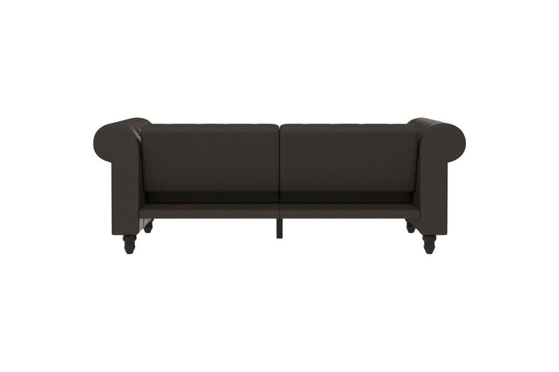 Bäddsoffa Felix 236x87x83 cm, Antracit, Mikrofiber/Trä/Metall - 236x87x83 cm, Antracit, Mikrofiber/Trä/Metall - Möbler - Soffa - Bäddsoffa