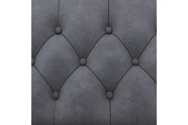 Bäddsoffa Felix 236x87x83 cm, Antracit, Sammet - 236x87x83 cm, Antracit, Sammet - Möbler - Soffa - Bäddsoffa