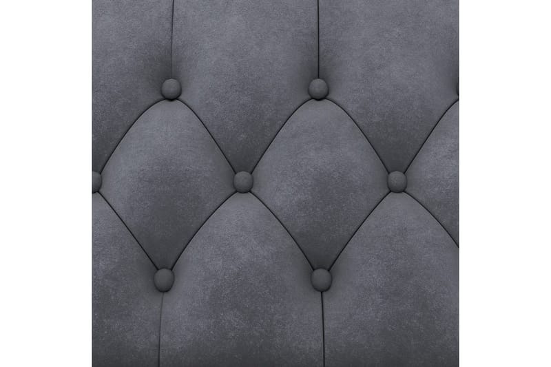 Bäddsoffa Felix 236x87x83 cm, Antracit, Sammet - 236x87x83 cm, Antracit, Sammet - Möbler - Soffa - Bäddsoffa