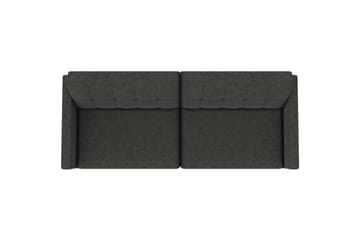 Bäddsoffa Hartford 203x83x82 cm, Antracit, Linnetyg Utseende (100% Polyester - 203x83x82 cm, Antracit, Linnetyg Utseende (100% Polyester - Möbler - Soffa - Bäddsoffa