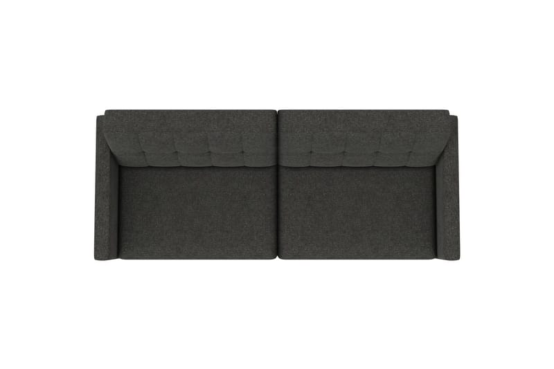 Bäddsoffa Hartford 203x83x82 cm, Antracit, Linnetyg Utseende (100% Polyester - 203x83x82 cm, Antracit, Linnetyg Utseende (100% Polyester - Möbler - Soffa - Bäddsoffa