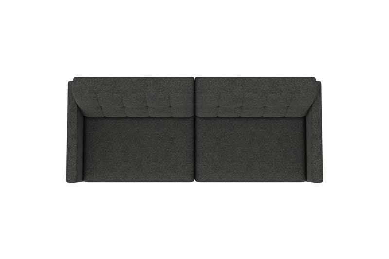 Bäddsoffa Hartford 203x83x82 cm, Antracit, Linnetyg Utseende (100% Polyester - 203x83x82 cm, Antracit, Linnetyg Utseende (100% Polyester - Möbler - Soffa - Bäddsoffa