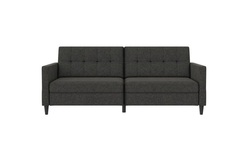 Bäddsoffa Hartford 203x83x82 cm, Antracit, Linnetyg Utseende (100% Polyester - 203x83x82 cm, Antracit, Linnetyg Utseende (100% Polyester - Möbler - Soffa - Bäddsoffa