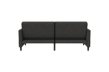 Bäddsoffa Hartford 203x83x82 cm, Antracit, Linnetyg Utseende (100% Polyester - 203x83x82 cm, Antracit, Linnetyg Utseende (100% Polyester - Möbler - Soffa - Bäddsoffa