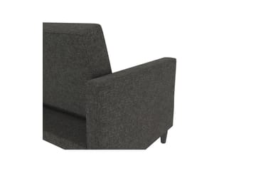 Bäddsoffa Hartford 203x83x82 cm, Antracit, Linnetyg Utseende (100% Polyester - 203x83x82 cm, Antracit, Linnetyg Utseende (100% Polyester - Möbler - Soffa - Bäddsoffa
