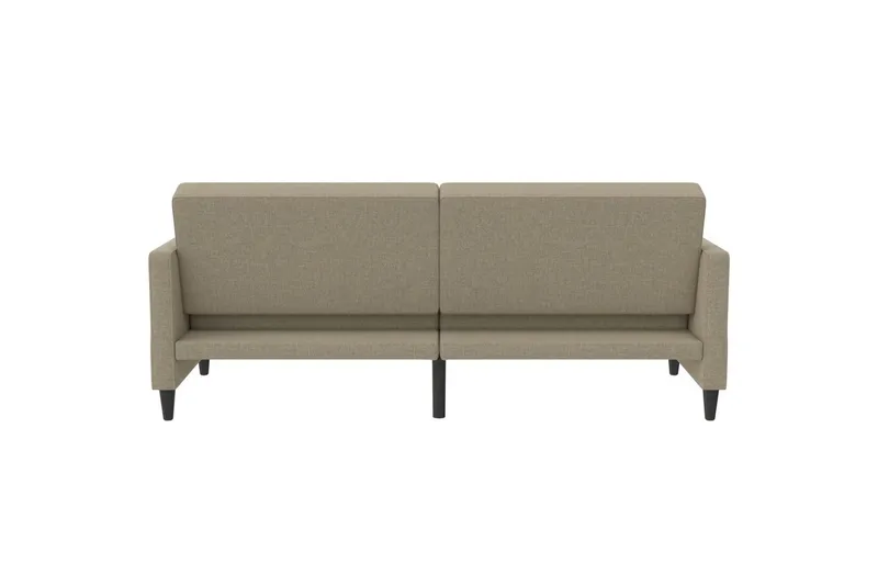 Bäddsoffa Hartford 203x83x82 cm, Cappuccino, Linnetyg Utseende (100% Polyester - 203x83x82 cm, Cappuccino, Linnetyg Utseende (100% Polyester - Möbler - Soffa - Bäddsoffa