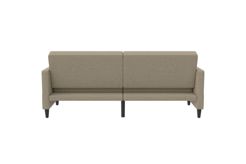 Bäddsoffa Hartford 203x83x82 cm, Cappuccino, Linnetyg Utseende (100% Polyester - 203x83x82 cm, Cappuccino, Linnetyg Utseende (100% Polyester - Möbler - Soffa - Bäddsoffa