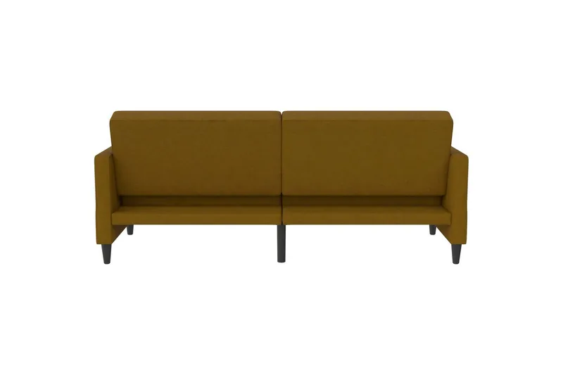 Bäddsoffa Hartford 203x83x82 cm, Curry, Linnetyg Utseende (100% Polyester - 203x83x82 cm, Curry, Linnetyg Utseende (100% Polyester - Möbler - Soffa - Bäddsoffa