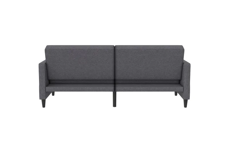 Bäddsoffa Hartford 203x83x82 cm, Grå, Linnetyg Utseende (100% Polyester - 203x83x82 cm, Grå, Linnetyg Utseende (100% Polyester - Möbler - Soffa - Bäddsoffa