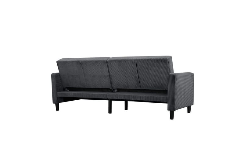 Bäddsoffa Hartford II 203x83x82 cm, Antracit - 203x83x82 cm, Antracit - Möbler - Soffa - Bäddsoffa
