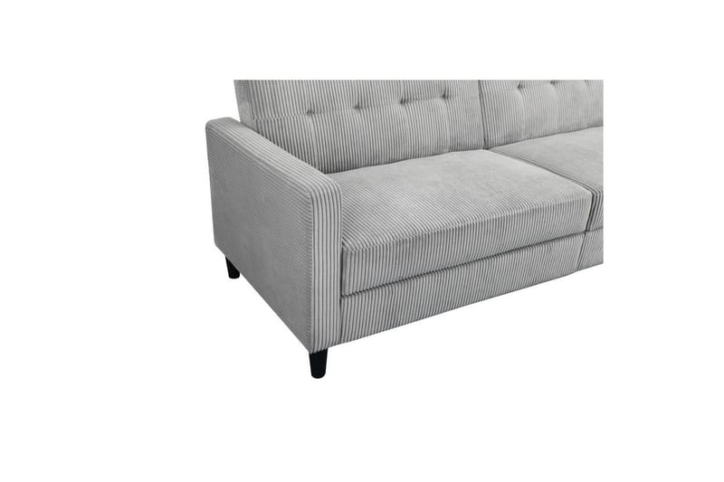 Bäddsoffa Hartford II 203x83x82 cm, Grå - 203x83x82 cm, Grå - Möbler - Soffa - Bäddsoffa