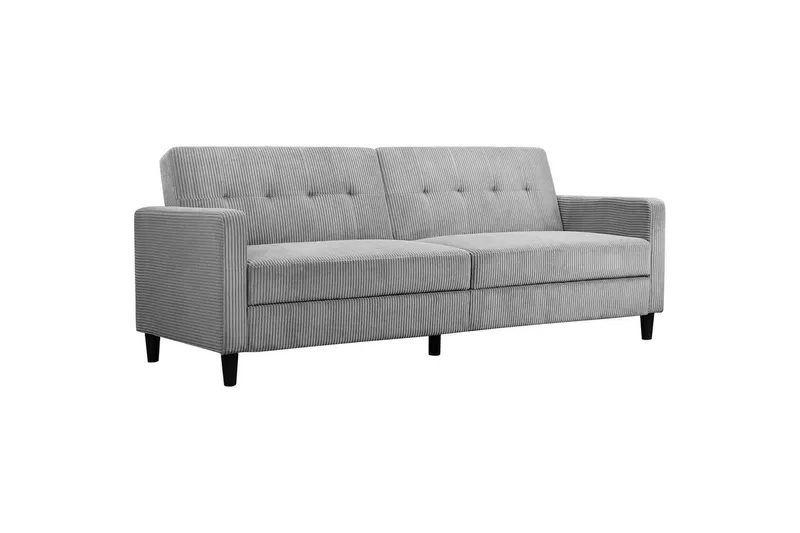 Bäddsoffa Hartford II 203x83x82 cm, Grå - 203x83x82 cm, Grå - Möbler - Soffa - Bäddsoffa