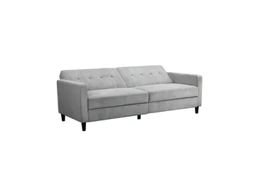 Bäddsoffa Hartford II 203x83x82 cm, Grå - 203x83x82 cm, Grå - Möbler - Soffa - Bäddsoffa