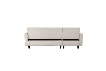 Bäddsoffa Hartford II 203x83x82 cm, Kräm - 203x83x82 cm, Kräm - Möbler - Soffa - Bäddsoffa