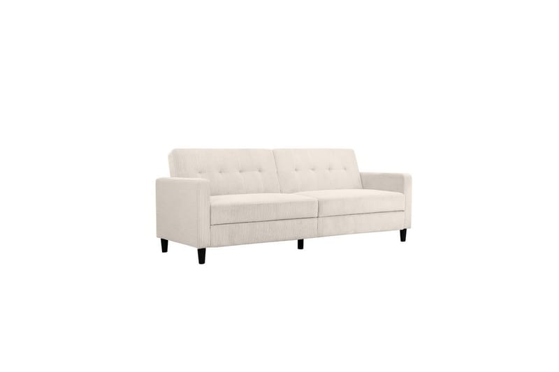 Bäddsoffa Hartford II 203x83x82 cm, Kräm - 203x83x82 cm, Kräm - Möbler - Soffa - Bäddsoffa
