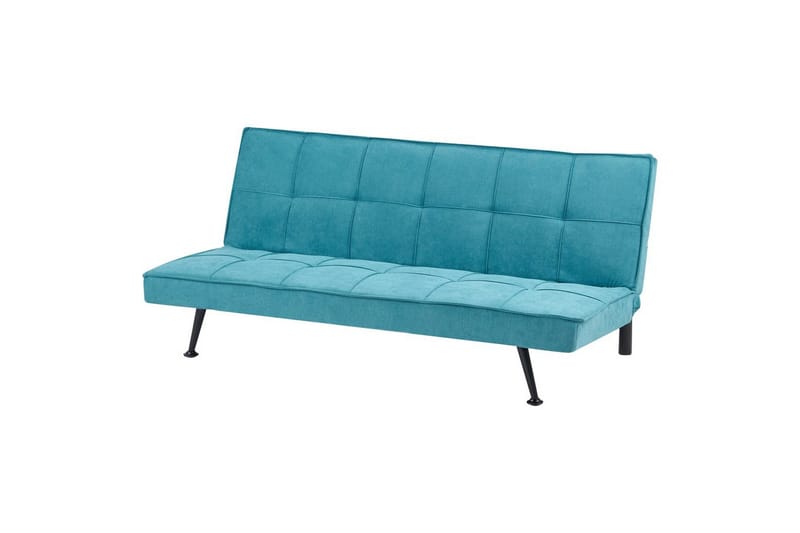 Bäddsoffa Hasle Blå, Svart - Blå - Möbler - Soffa - Bäddsoffa