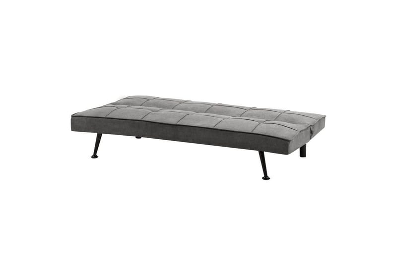 Bäddsoffa Hasle Grå, svart - Grå, svart - Möbler - Soffa - Bäddsoffa
