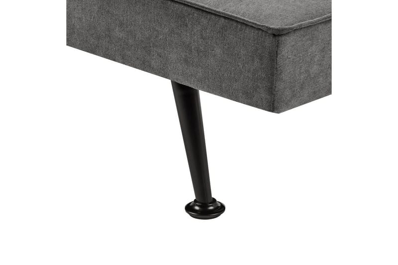 Bäddsoffa Hasle Grå, svart - Grå, svart - Möbler - Soffa - Bäddsoffa