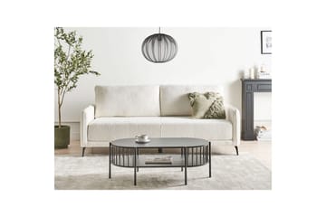 Bäddsoffa Heming Vit, Svart - Vit - Möbler - Soffa - 2 sits soffa