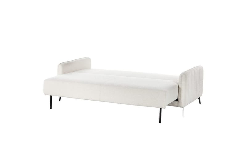 Bäddsoffa Heming Vit, Svart - Vit - Möbler - Soffa - 2 sits soffa