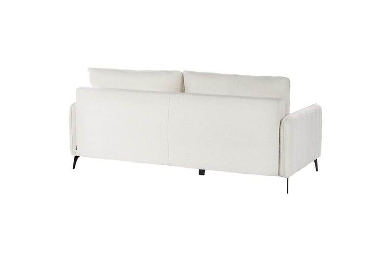 Bäddsoffa Heming Vit, Svart - Vit - Möbler - Soffa - 2 sits soffa
