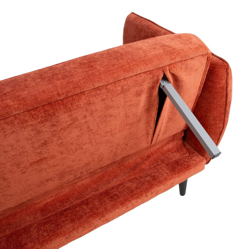 Bäddsoffa Hermes 3-sits - orange - Möbler - Soffa - Bäddsoffa
