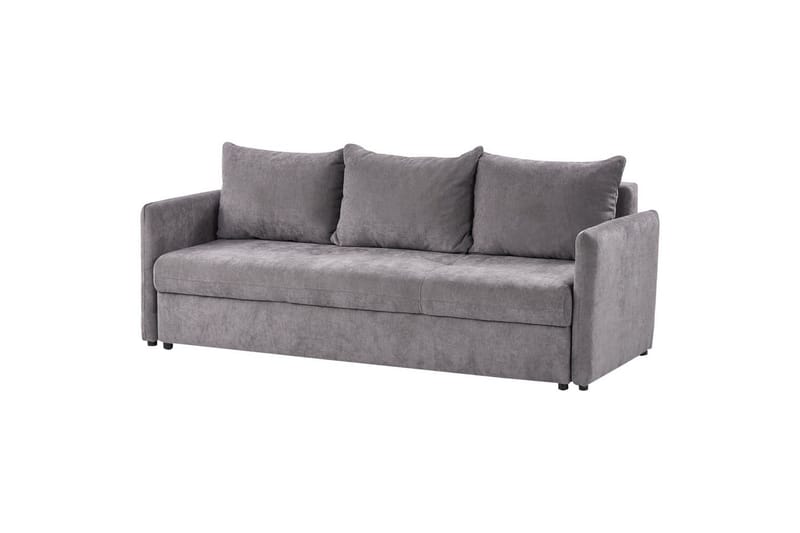 Bäddsoffa Holsen Brun, Svart - Brun, Svart - Möbler - Soffa - Soffgrupp