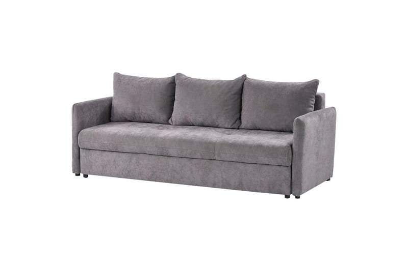 Bäddsoffa Holsen Brun, Svart - Brun, Svart - Möbler - Soffa - Bäddsoffa