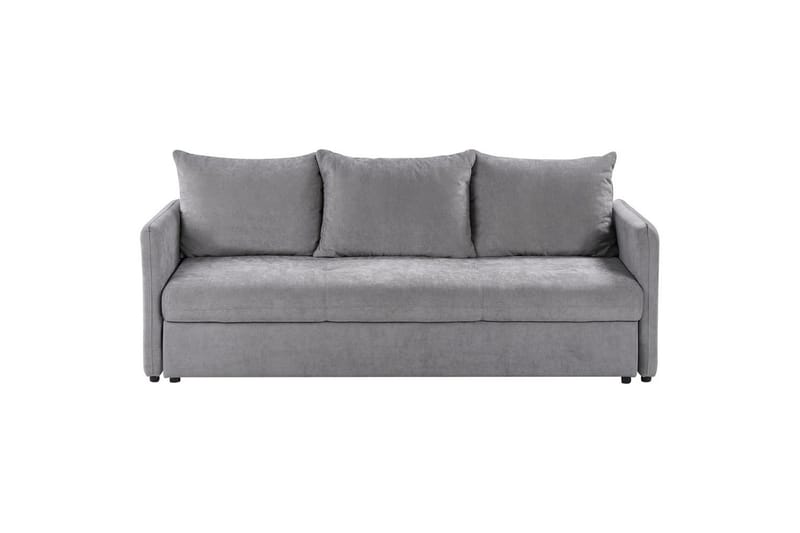 Bäddsoffa Holsen Grå, svart - Grå, svart - Möbler - Soffa - Soffgrupp
