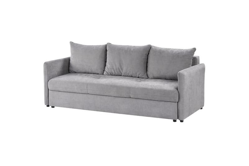 Bäddsoffa Holsen Grå, svart - Grå, svart - Möbler - Soffa - Soffgrupp
