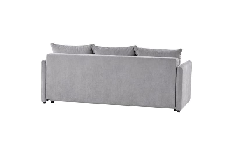 Bäddsoffa Holsen Grå, svart - Grå, svart - Möbler - Soffa - Soffgrupp