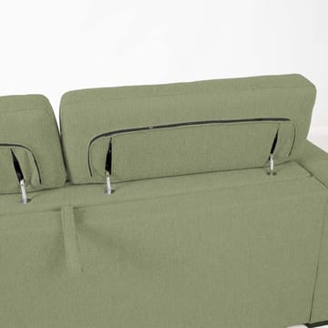 Bäddsoffa Kingston 3-sits 198x96x76/94 cm - ljusgrön - Möbler - Soffa - Bäddsoffa