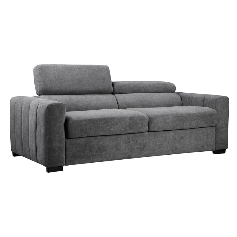 Bäddsoffa Kingston 3-sits 198x96x76/94 cm - mörkgrå - Möbler - Soffa - Bäddsoffa