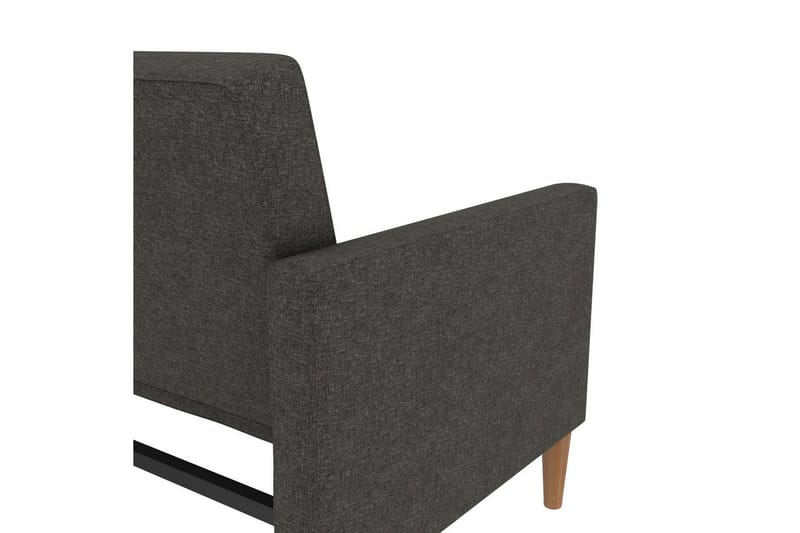 Bäddsoffa Lilly Antracit, Linne - Antracit, Linne - Möbler - Soffa - Bäddsoffa
