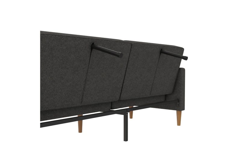 Bäddsoffa Lilly Antracit, Linne - Antracit, Linne - Möbler - Soffa - Bäddsoffa