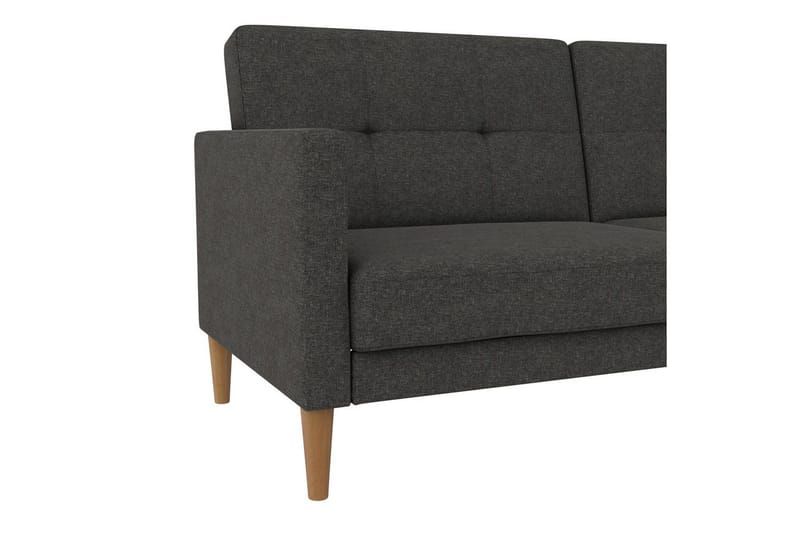 Bäddsoffa Lilly Antracit, Linne - Antracit, Linne - Möbler - Soffa - Bäddsoffa