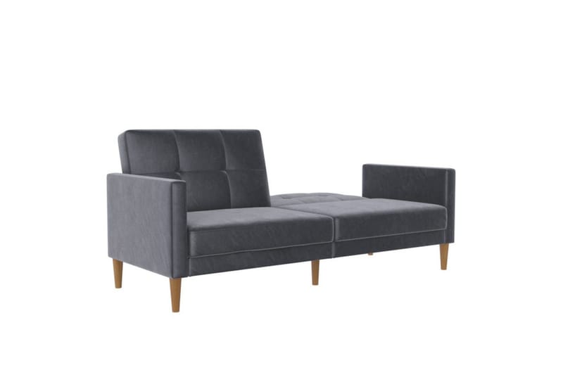 Bäddsoffa Lilly Antracit, Sammet - Antracit, Sammet - Möbler - Soffa - Bäddsoffa