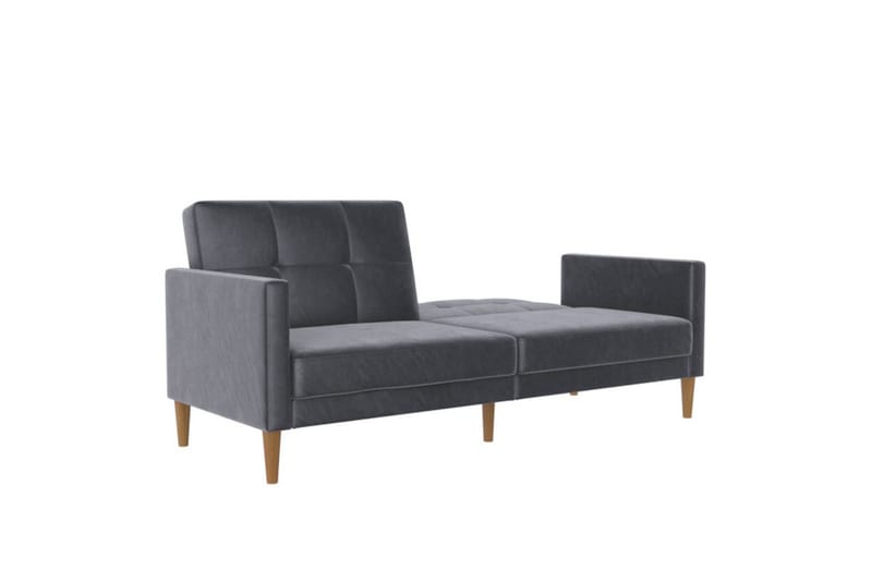 Bäddsoffa Lilly Antracit, Sammet - Antracit, Sammet - Möbler - Soffa - Bäddsoffa