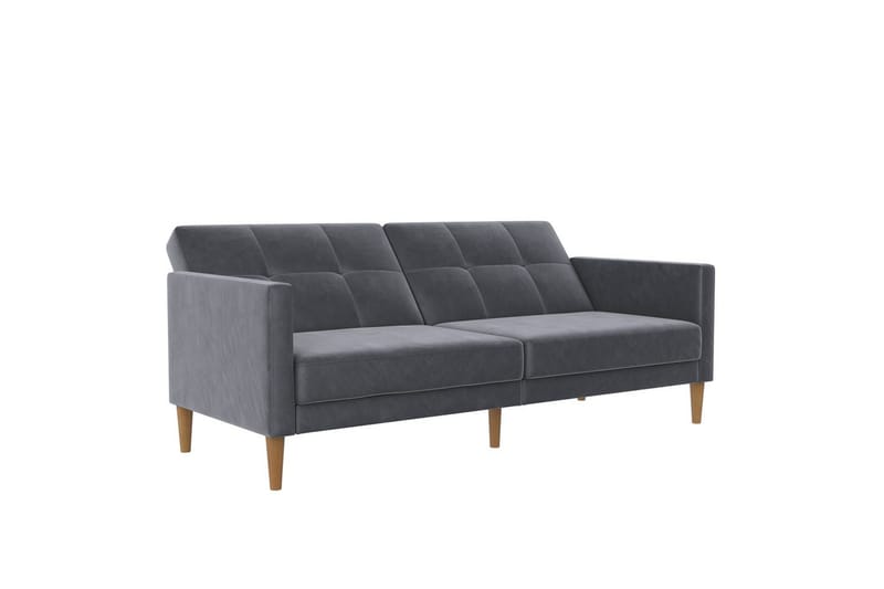 Bäddsoffa Lilly Antracit, Sammet - Antracit, Sammet - Möbler - Soffa - Bäddsoffa