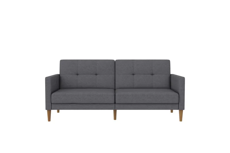 Bäddsoffa Lilly Ljusgrå, Linne - Ljusgrå, Linne - Möbler - Soffa - Bäddsoffa
