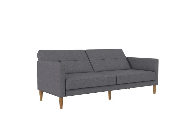Bäddsoffa Lilly Ljusgrå, Linne - Ljusgrå, Linne - Möbler - Soffa - Bäddsoffa