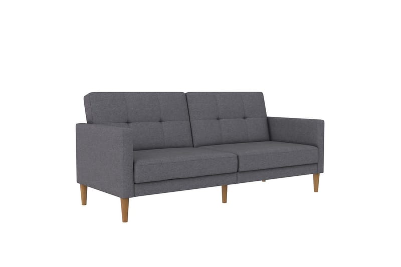 Bäddsoffa Lilly Ljusgrå, Linne - Ljusgrå, Linne - Möbler - Soffa - Bäddsoffa